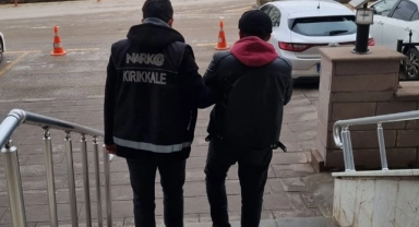 Kırıkkale'de uyuşturucu ticaretinden aranan hükümlü yakalandı