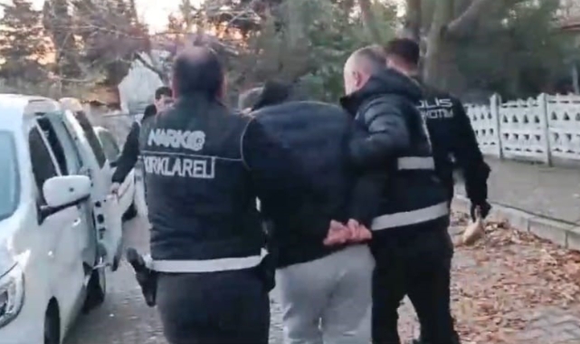 Kırklareli'de uyuşturucu operasyonunda 28 gözaltı!