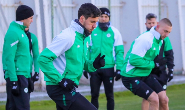 Konyaspor, Çaykur Rizespor maçı hazırlıklarını tamamladı
