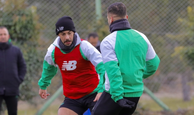 Konyaspor'da, Karacabey Belediye Spor maçı hazırlıkları başladı