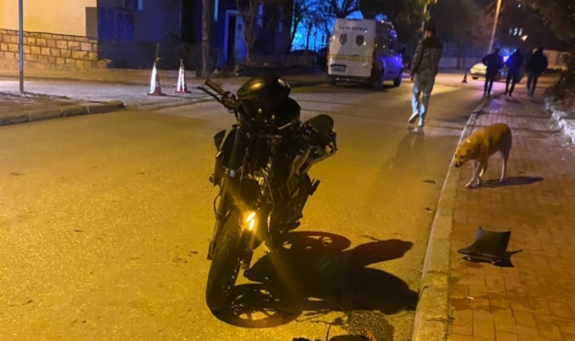 Kütahya'da motosiklet kazası! 1 ölü