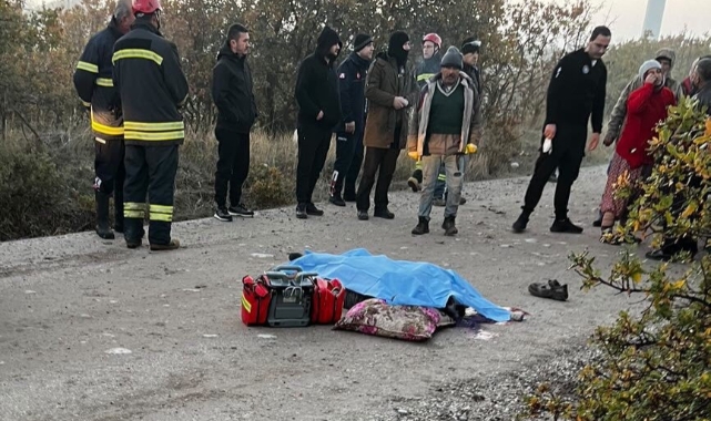 Manisa'da bir işçi traktörün altında kaldı