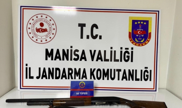 Manisa’da havaya ateş açan maganda yakalandı