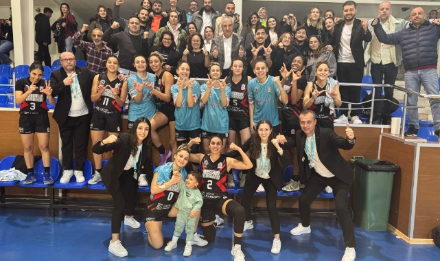 Manisa’nın tek kadın basketbol takımından farklı galibiyet