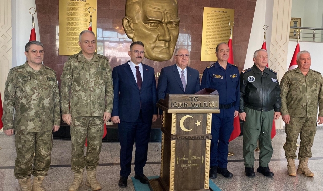 Milli Savunma Bakanı Güler Iğdır'da
