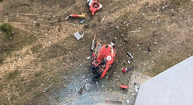 Muğla Eğitim ve Araştırma Hastanesi'ne helikopter çarptı! 4 ölü