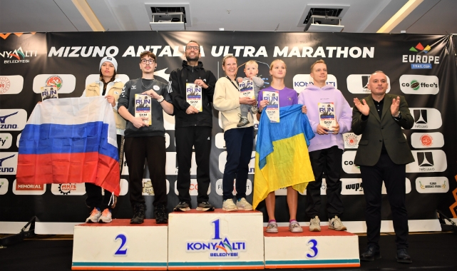 Nefes kesen maraton ödül töreni ile sona erdi