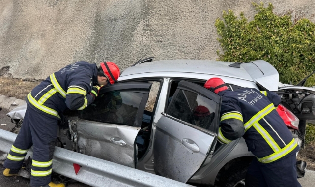 Niğde - Adana Otoyolu'nda kaza: 1 yaralı