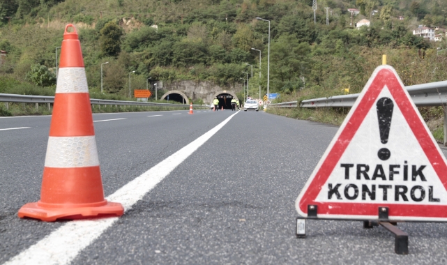 Ordu’da bir haftada yaklaşık 16 bin araç ve sürücüsü denetlendi