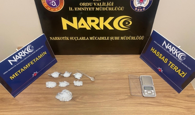 Ordu’da uyuşturucu operasyonlarında 1 tutuklama
