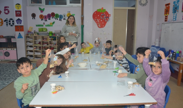 Ordu'nun fındığı Antalyalı miniklere tanıtıldı