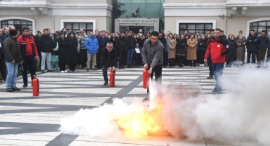 Osmangazi Belediyesinden başarılı deprem ve yangın tatbikatı