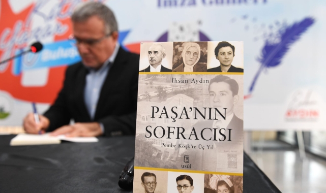 Osmangazi’de "Paşa’nın Sofracısı" okurlarıyla buluştu