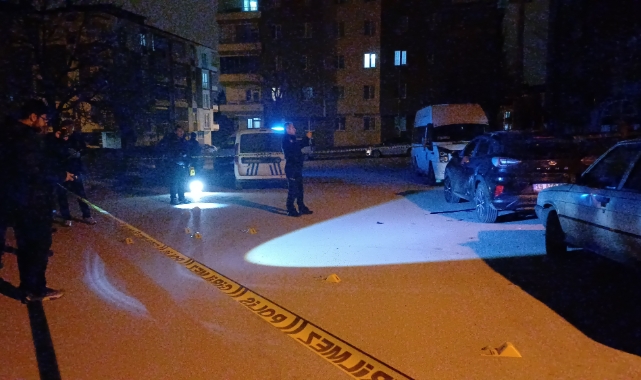 Park halindeki aracı kurşun yağmuruna tuttular