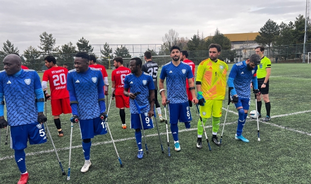 Şahinbey Ampute deplasmandan 4-0'lık galibiyetle döndü