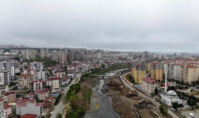 Samsun’da akarsu kirliliğine karşı projeler gerçekleştiriliyor