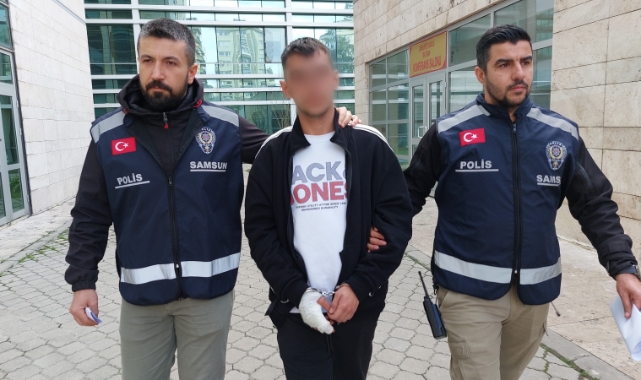Samsun'da birlikte içki içtiği 2 arkadaşını bıçaklayan şahıs tutuklandı