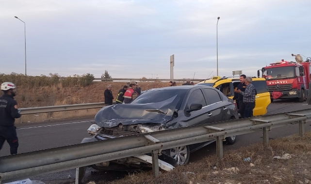 Şanlıurfa’da trafik kazası: 6 yaralı