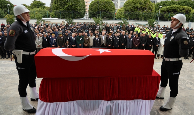Şehit Polis Memuru  Mustafa Akgül son yolculuğuna uğurlandı