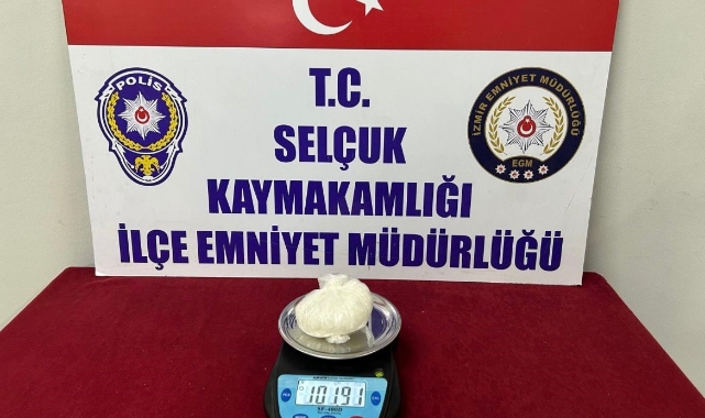 Selçuk'ta uyuşturucu operasyonu
