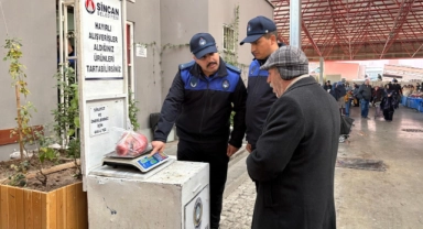 Sincan Belediyesinden pazar ve işyerlerine denetim