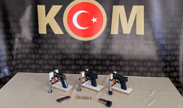 Sivas'ta silah ve mühimmat kaçakçılığı operasyonu!