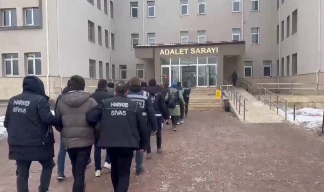 Sivas ve Kayseri’de narkotik operasyonu