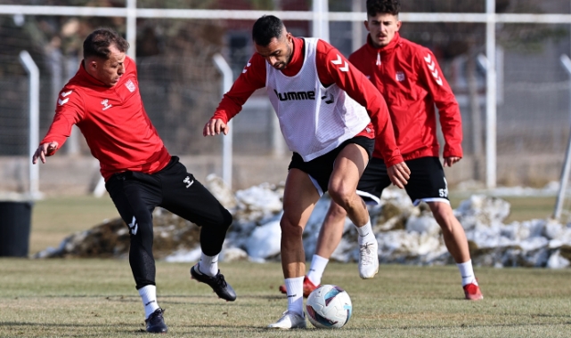Sivasspor Bodrum FK maçına hazırlanıyor