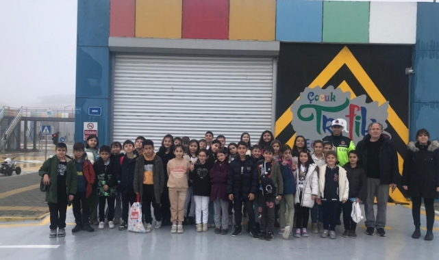 Tekirdağ'da öğrencilere trafik bilinci eğitimi