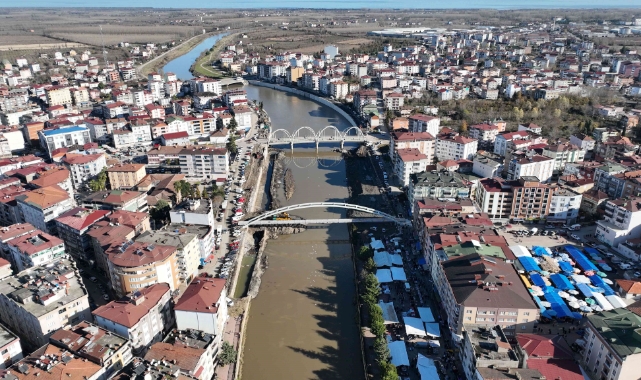 Terme Çayı'nda ıslah çalışmaları