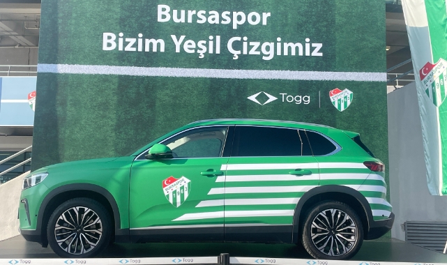 TOGG'un yeşil çizgisi Bursaspor!
