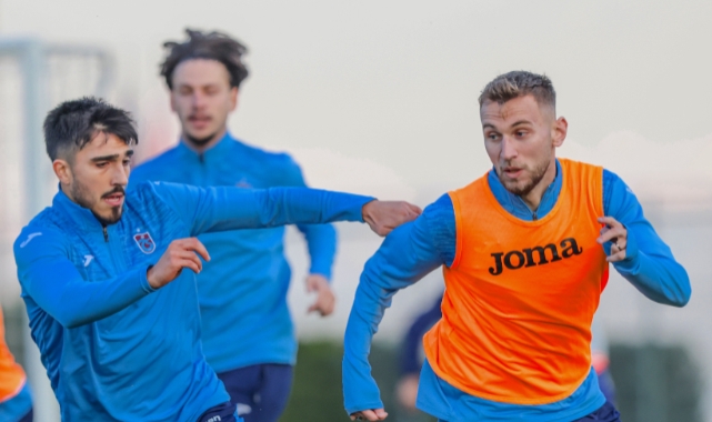 Trabzonspor, Galatasaray maçı hazırlıklarına başladı