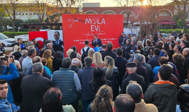 Mersin Yenişehir Belediyesi Mola Evi açıldı