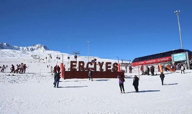 Yılbaşı için Erciyes'e talep yoğun!