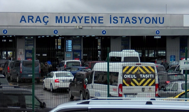 Yılbaşı öncesi araç muayene istasyonları doldu!