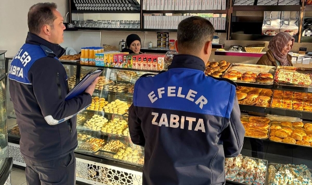 Yılbaşı öncesi Efeler Belediyesi'nden hijyen denetimi!