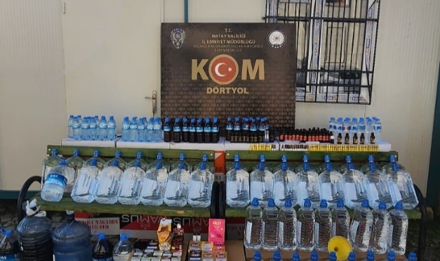 Yılbaşı öncesi hız kazandı! Binlerce litre ele geçirildi...