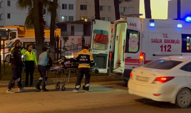 Yolun karşısına geçmek isterken otomobil çarptı