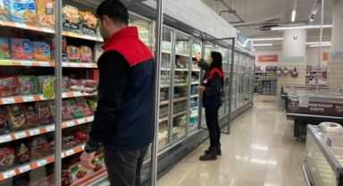 Zincir marketlerde denetim altında!