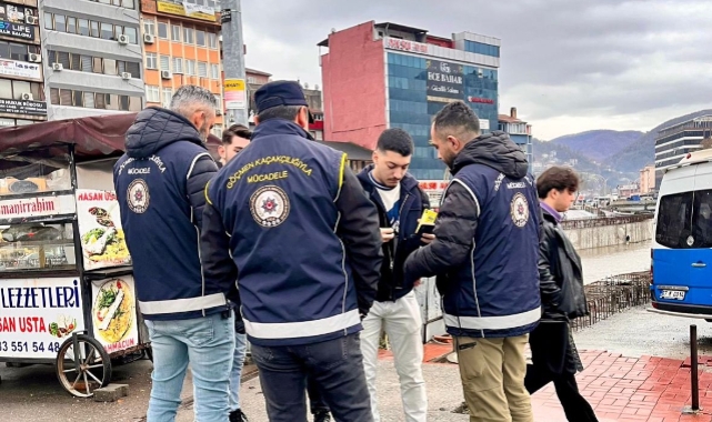 Zonguldak'ta 7 düzensiz göçmen yakalandı