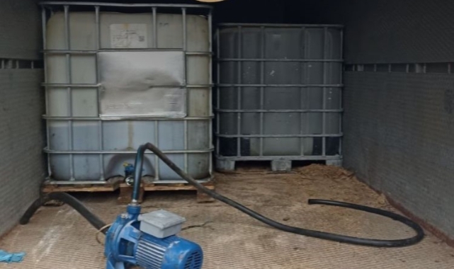6 bin litre kaçak akaryakıt ele geçirildi