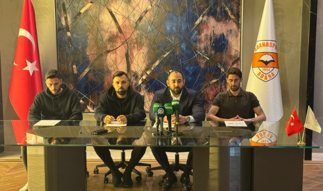 Adanaspor'dan 3 yeni transfer daha