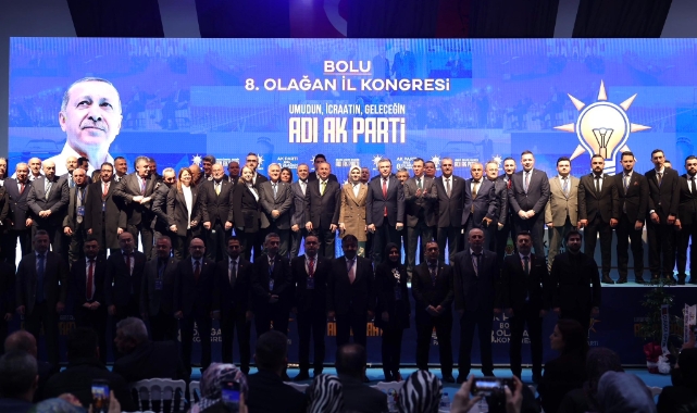 AK Parti Bolu 8. Olağan İl Kongresi gerçekleşti