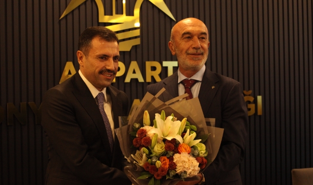 AK Parti Konya İl Başkanlığında Fatih Özgökçen görevi devraldı