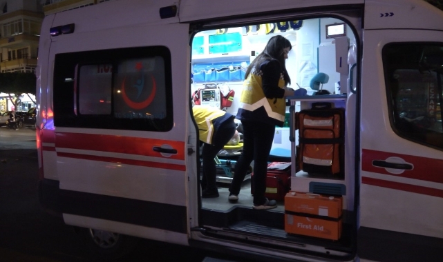 Alanya'da motosiklet çarpan kişi yaralandı!