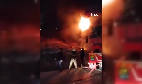 Ankara’da gecekondu yangını