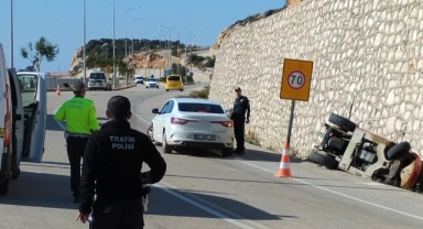 Antalya’da forkliftin altında kalan kişi hayatını kaybetti