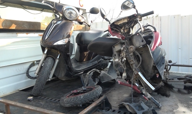 Antalya'da tırla motosiklet çarpıştı! 1 yaralı