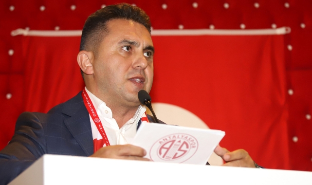 Antalyaspor'da başkanlığa Mustafa Ergün seçildi