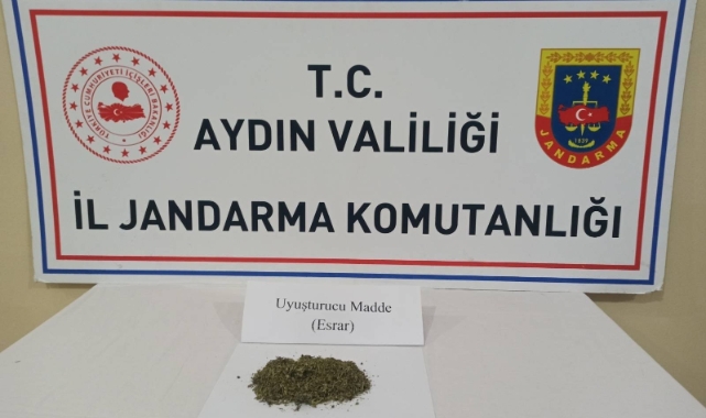 Aydın'da jandarmanın hassas burunlu köpeği uyuşturucuya geçit vermedi